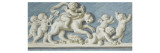 Amours et attributs avec une lionne au centre