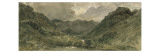 Landscape of Hills and Mountains in the Lake District
