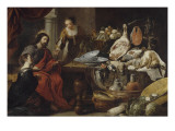 Jésus chez Marthe et Marie