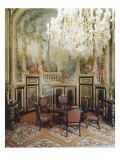 Vue intérieure Appartements de Napoléon III : Petite Salle à manger