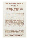 Carte : Voyage du président Félix Faure en Russie (août 1897)