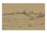 Paysage  environs de Vichy 1866-1868