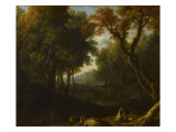 Paysage aux bergers