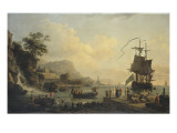 Marine et paysage sur les bords de la Méditérranée