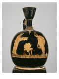 Lekythos Aryballisque Attic Red-Figure: Harem Scene
