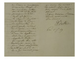 Lettre à Delacroix  1er Septembre 1849