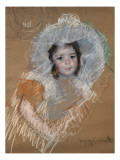Margot Lux avec un large chapeau