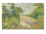 Paysage rose