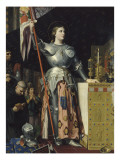 Jeanne d'Arc au sacre du roi Charles VII dans la cathédrale de Reims