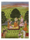 Entrevue de Shah Jahan avec Dara Shekuh