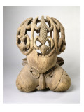 Masque royal de la société tukah (tête du kah)