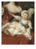 Marie-Antoinette de Lorraine-Hasbourg  reine de France et ses enfants
