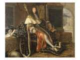 Louis XIV "protecteur de l'Académie Royale de Peinture et de Sculpture"