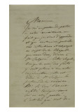 Lettre à Delacroix  1er Septembre 1849