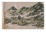 Paysage dans le style de Huang Gongwang