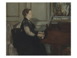 Madame Manet au piano