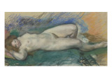 Femme nue couchée