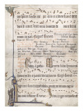 Page d'un antiphonaire