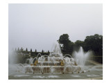 Vue du parc : parterre de Latone