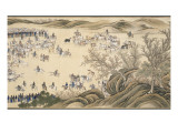 Moulan III : L'empereur Qianlong partant pour sa résidence d'été