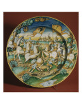 Plat "Combat de grecs et de romains"