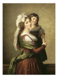 Madame Rousseau et sa fille