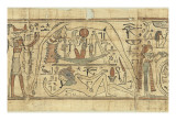 Papyrus mythologique de Neskapashouty  scribe comptable des grains du grenier d'Amon