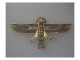 Pectoral en forme de vautour à tête de bélier