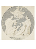 Médaillon allégorique à la gloire de Napoléon Ier
