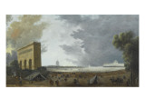 Fête de la Fédération Nationale célébrée au Champ de mars à Paris le 14 juillet 1790