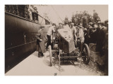 Album photographique : coupe Gordon-Bennett 1903  Irlande : Gabriel sur Mors au débarquement