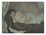 Femme nue couchée