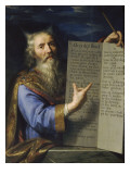 Moïse présentant les Tables de la Loi