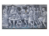 Plaque : Le Festin de Didon et Enée