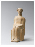 Péplophore assise