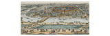 Vue générale de Paris et de l'expostion universelle de 1867  prise des hauteurs du Trocadéro