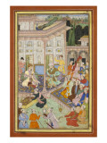 Page d'un manuscrit dispersé du Babur-nâme