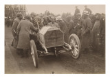 Album photographique : coupe Gordon-Bennett 1903 Irlande Jenatzy sur Mercédes
