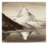 Paysage de montagne  le Mont Cervin