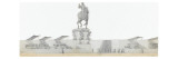 Maquette de décor de théâtre pour le capitaine Fracasse