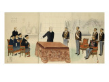 Négociations de Paix avec Li Hongzhang à Shimonoseki