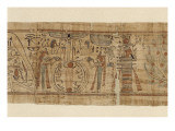 Papyrus mythologique de Neskapashouty  scribe comptable des grains du grenier d'Amon
