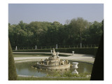 Vue du parc : parterre de Latone