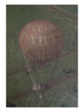 Vue générale de Paris  prise de l'Observatoire  en ballon