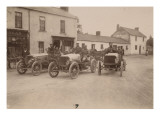Album photographique : coupe Gordon-Bennett 1903  Irlande : les trois voitures Panhard et Levassor
