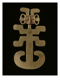 Pectoral en forme d'homme-jaguar stylisé