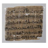 Papyrus hiératique : lettre