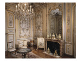 Cabinet des Singes ou "La Grande Singerie" Vue de la cheminée