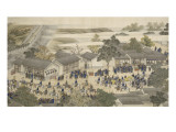 Moulan I : L'empereur Qianlong entrant dans la ville à cheval