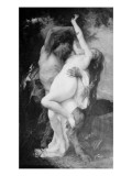 Nymphe enlevée par un faune